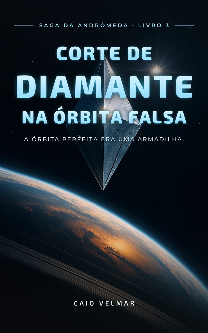 Capa do livro Corte de Diamante na Órbita Falsa