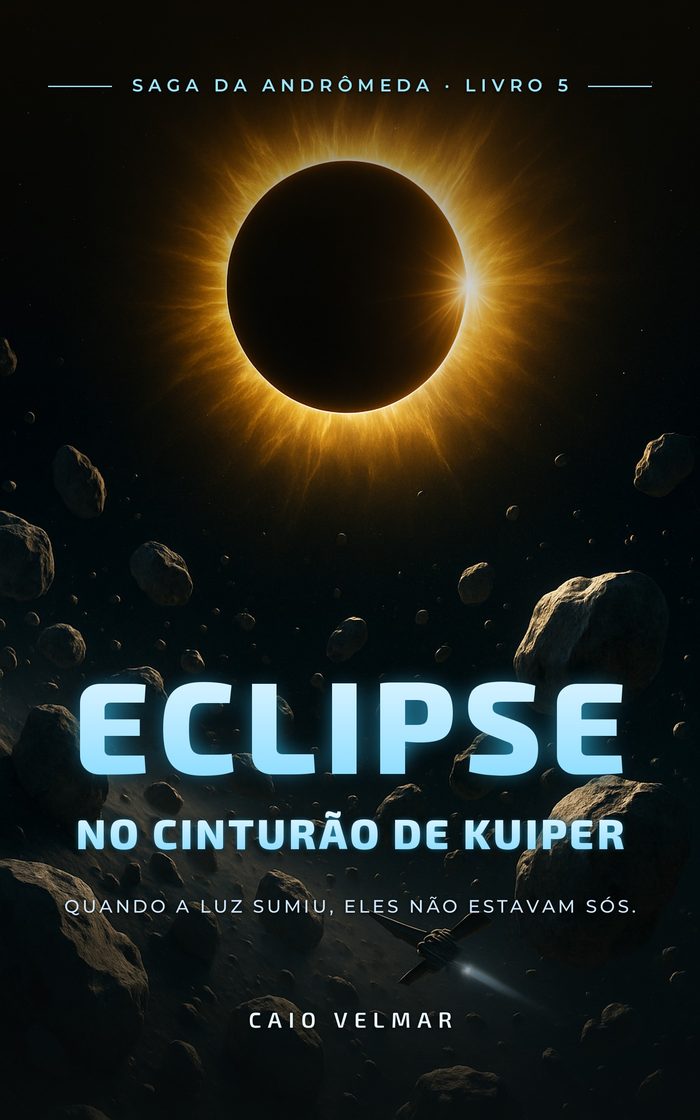 Capa do livro Eclipse no Cinturão de Kuiper