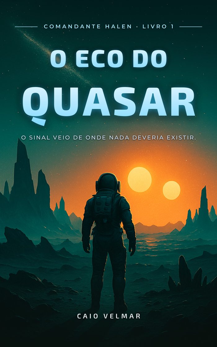 Capa do livro O Eco do Quasar