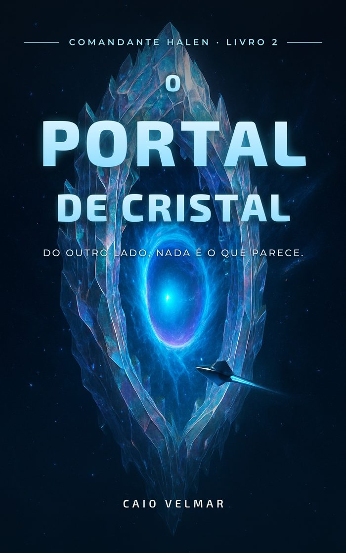 Capa do livro O Portal de Cristal