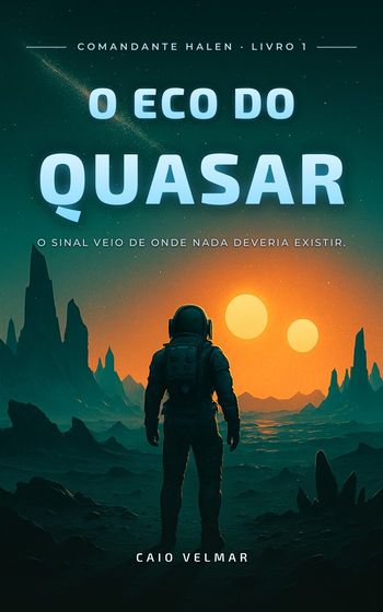 Capa do livro O Eco do Quasar