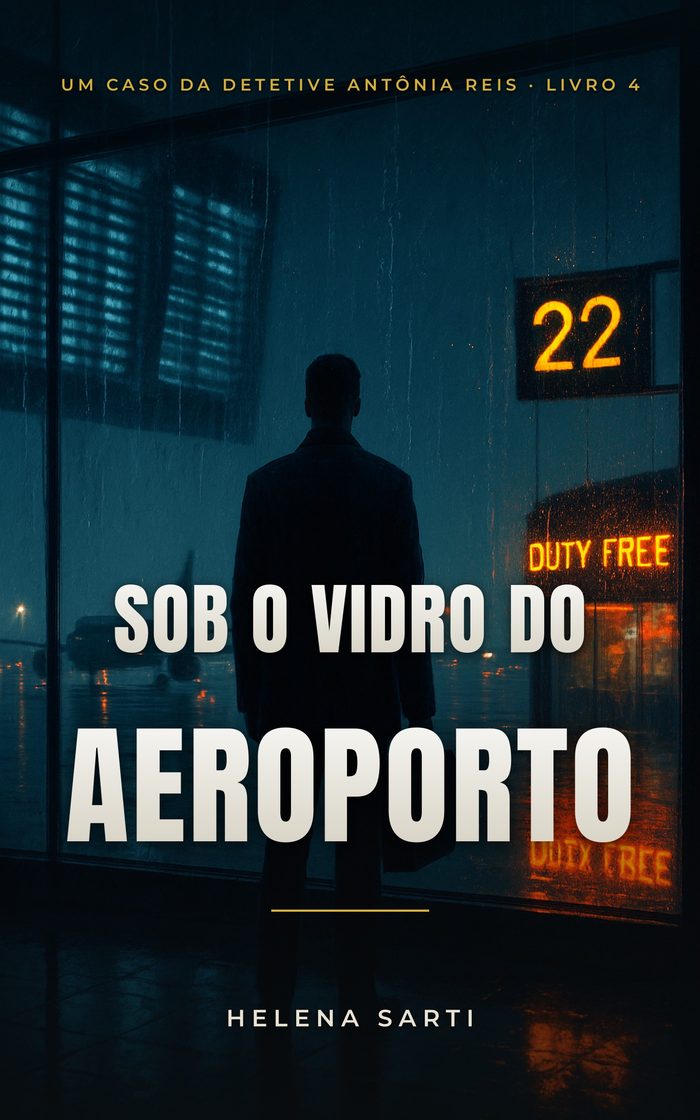Capa do livro Sob o Vidro do Aeroporto